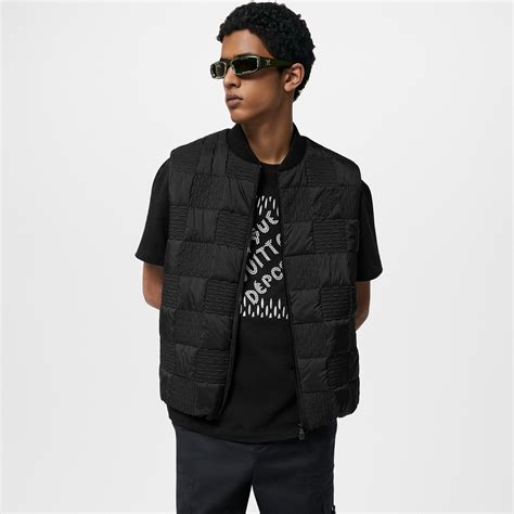 Damier Quilted Nylon Gilet .